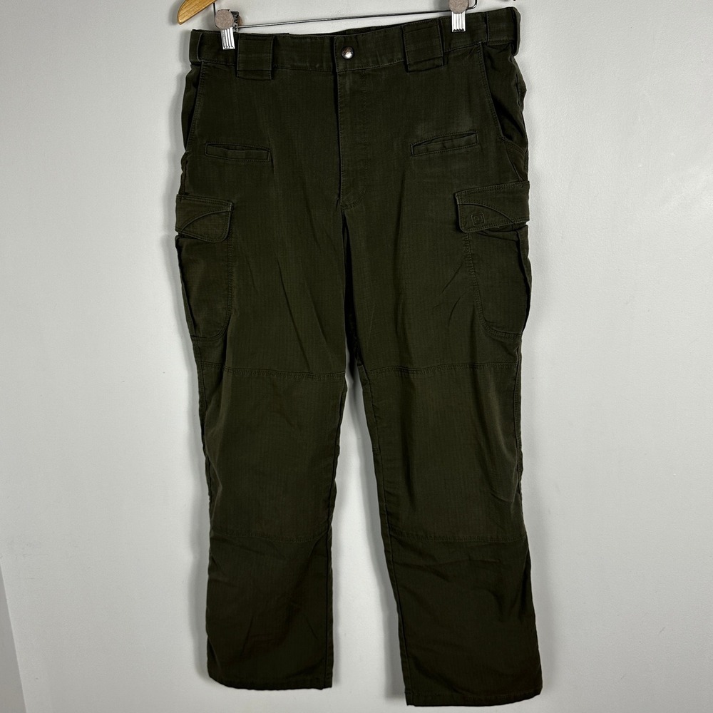 5.11 Tactical Stryke Green Cargo Pants Mens Size 34 x‎ 30 Rugged Durable Ripstop